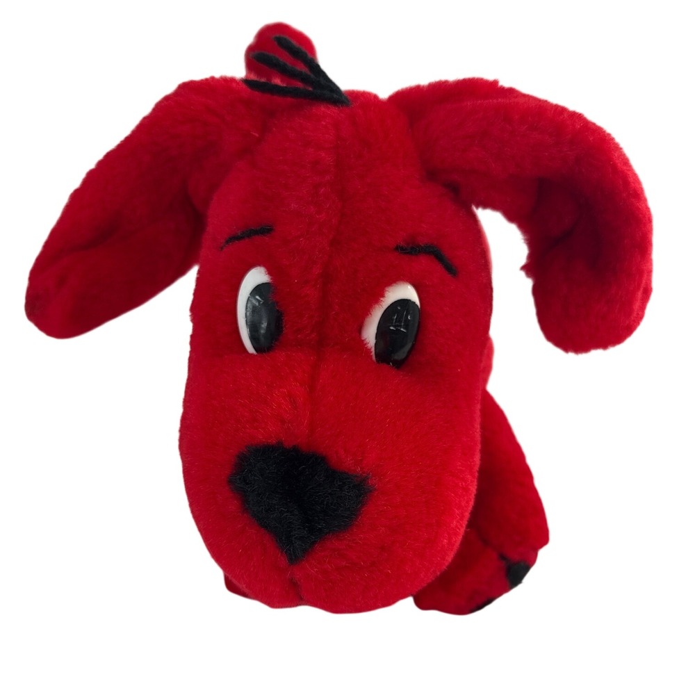 PBS Scholastic Clifford the Big Red Dog 2000 plush stuffed animal Dog 10" medium